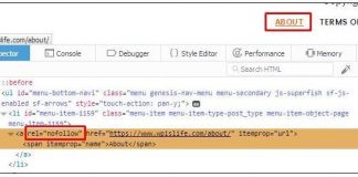 Cách thêm nofollow trong Menu liên kết điều hướng của WordPress Cách thêm nofollow vào nav menu wordpress