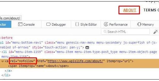 Cách thêm nofollow trong Menu liên kết điều hướng của WordPress Cách thêm nofollow vào nav menu wordpress
