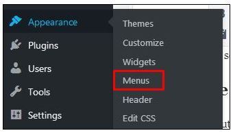 Cách thêm nofollow vào nav menu wordpress