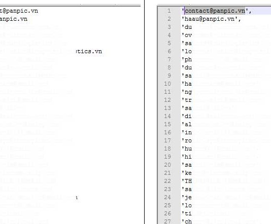 Thủ thuật thêm vào đầu dòng, cuối dòng với Notepad++ tool editor Thêm vào đầu dòng cuối dòng với notepad ++ tool