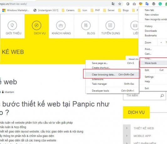Hướng dẫn xóa cache trình duyệt web Hướng dẫn xóa cache trình duyệt web browser