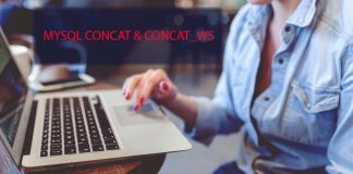 Làm thế nào để nối nhiều cột trong truy vấn MySQL MySQL CONCAT