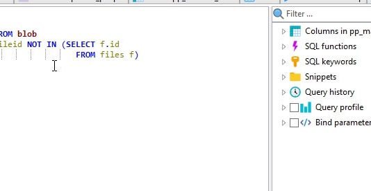 MySQL cách xóa dòng dự liệu ID có ở bàng này mà không có ở bảng kia MYSQL delete row id not in other table