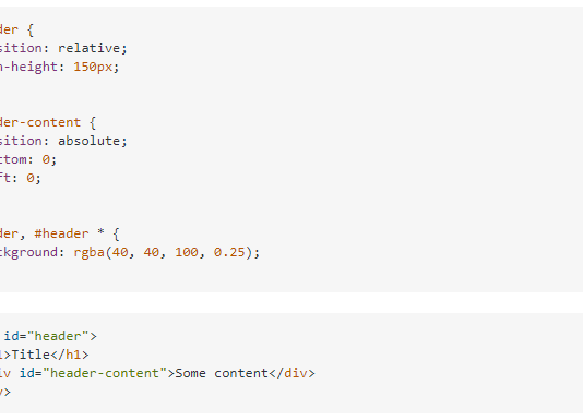 CSS cách căn chỉnh nội dung của một div xuống dưới cùng CSS hiển thị ở mép dưới div