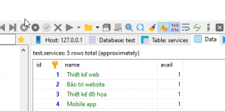 MySQL insert cơ sở dữ liệu từ một bảng khác Panpic dịch vụ bảo trì website