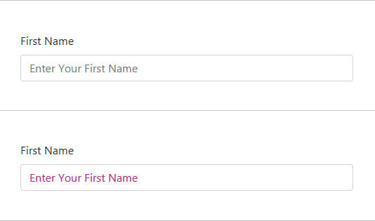 Rê chuột vào thẻ input xóa placehoulder placeholder css jquery