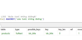Tìm kiếm nâng cao với MySQL FULLTEXT search Tìm kiếm MySQL FULLTEXT search nâng cao
